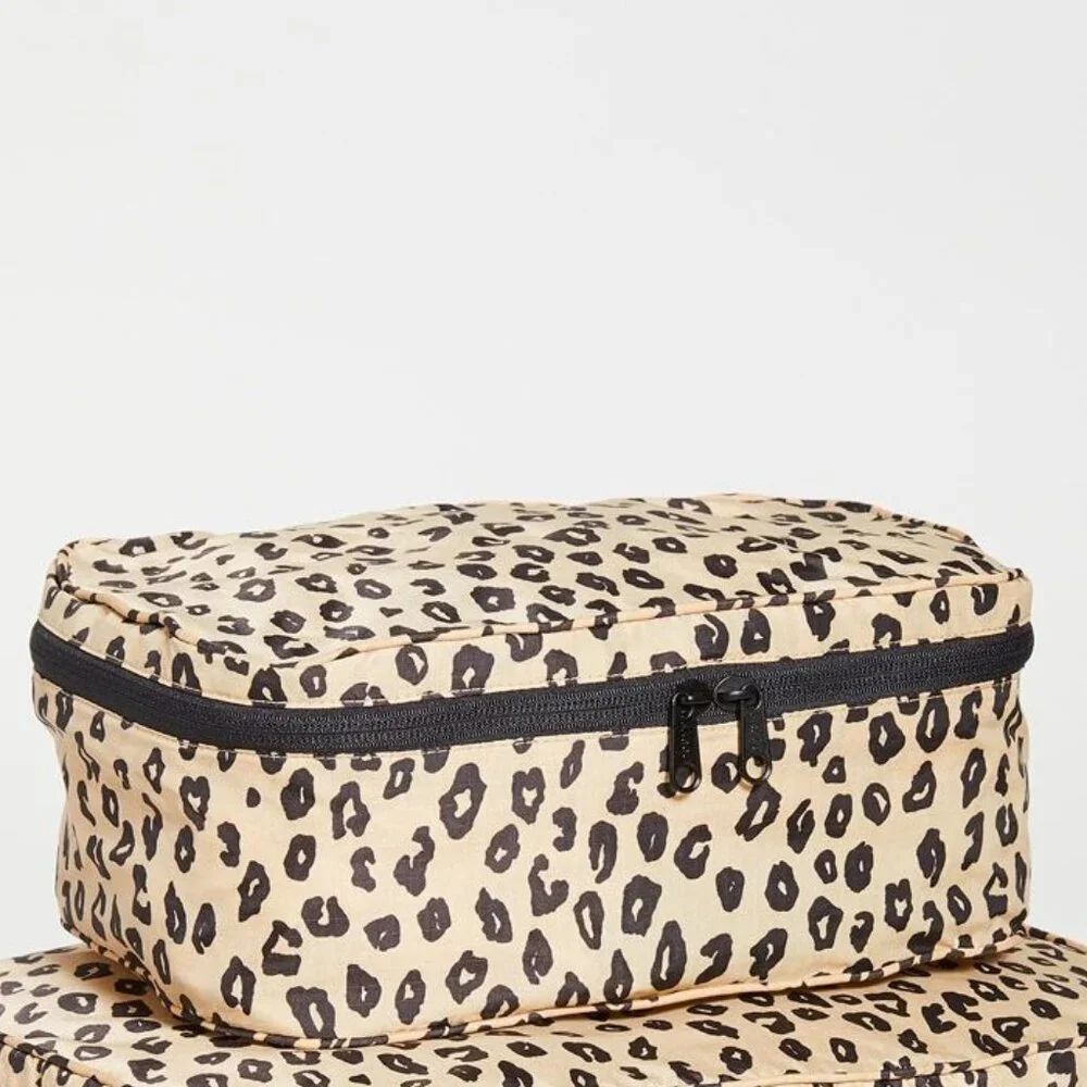 NWOT Baggu Packing Cube Small - Honey Leopard - Picture 3 of 5